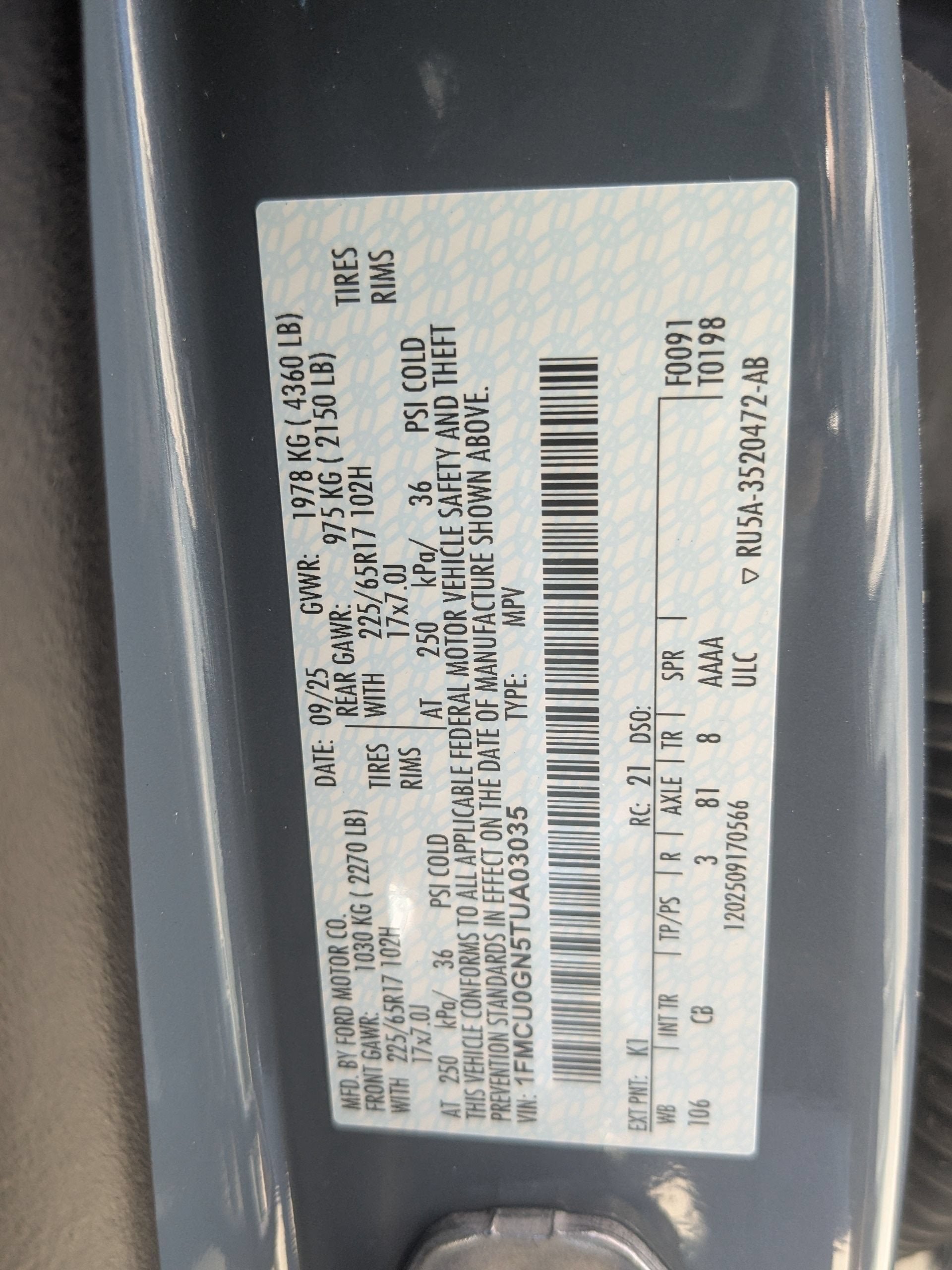 2026 Ford Escape Active