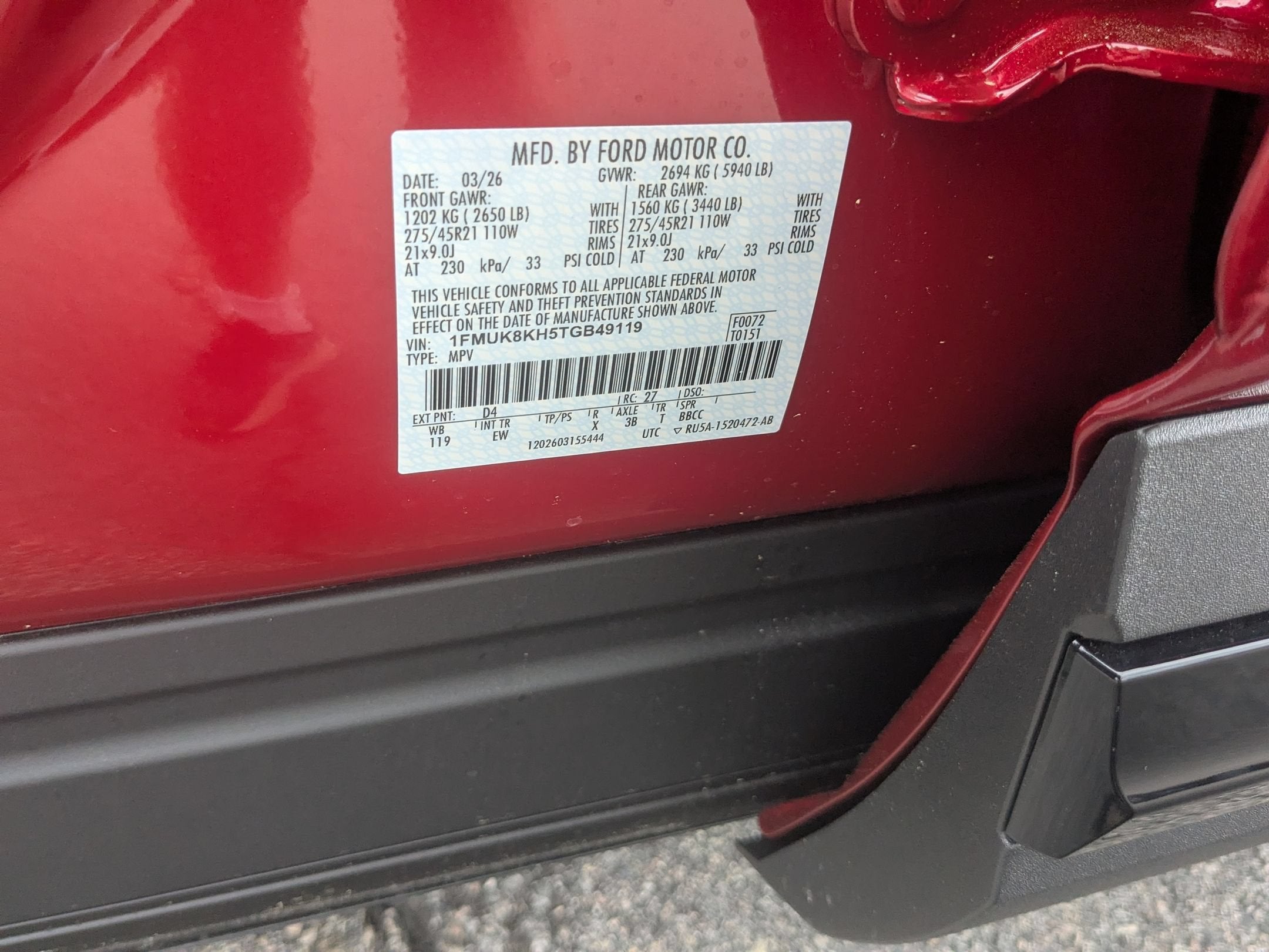 2026 Ford Explorer ST-Line