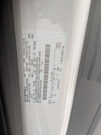 2026 Ford Transit Cargo Van Base