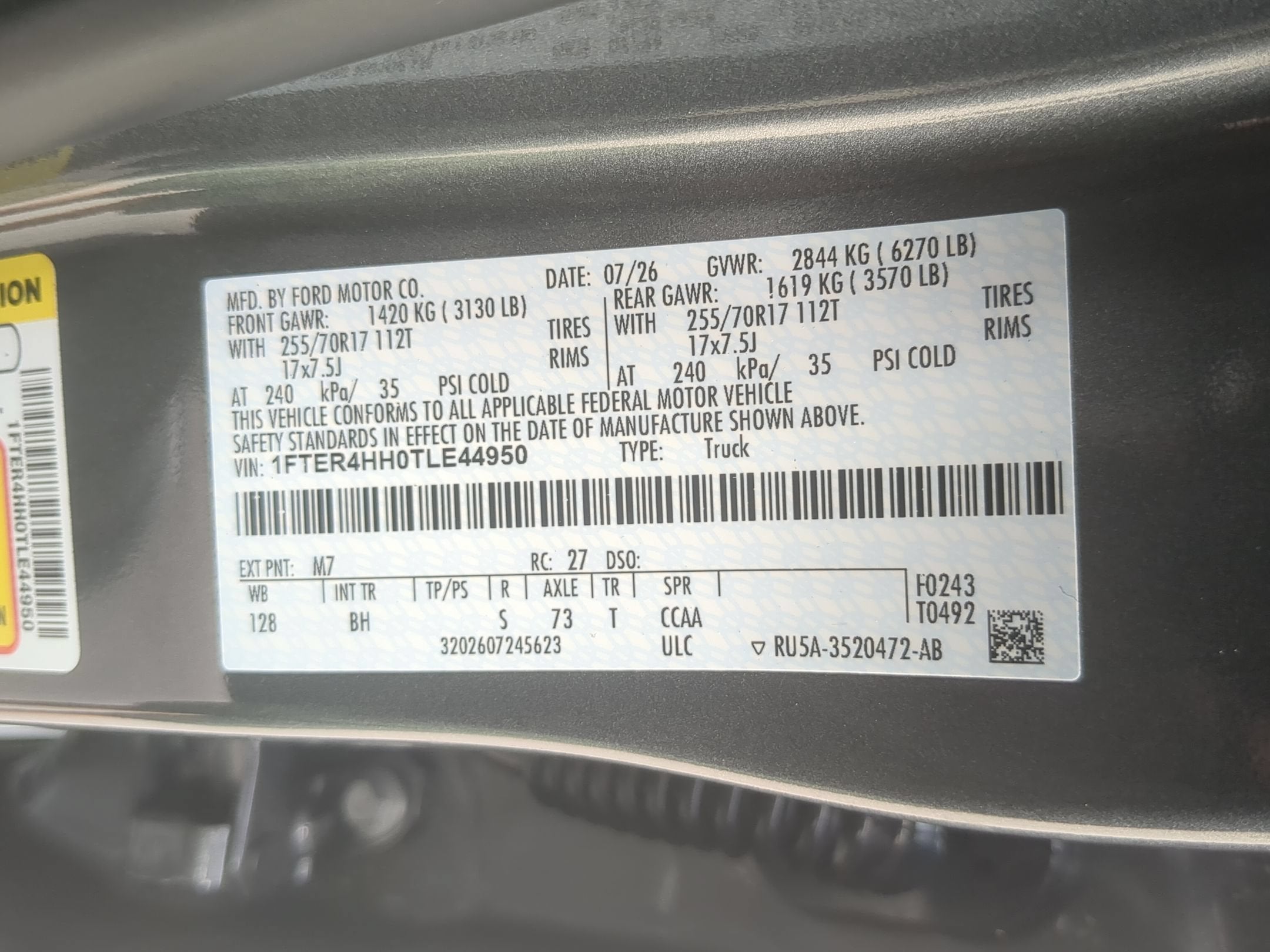 2026 Ford Ranger XLT