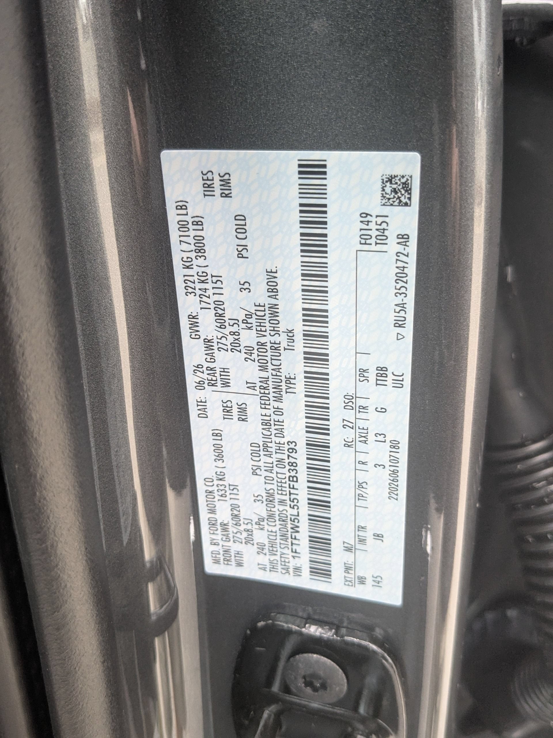 2026 Ford F-150 LARIAT