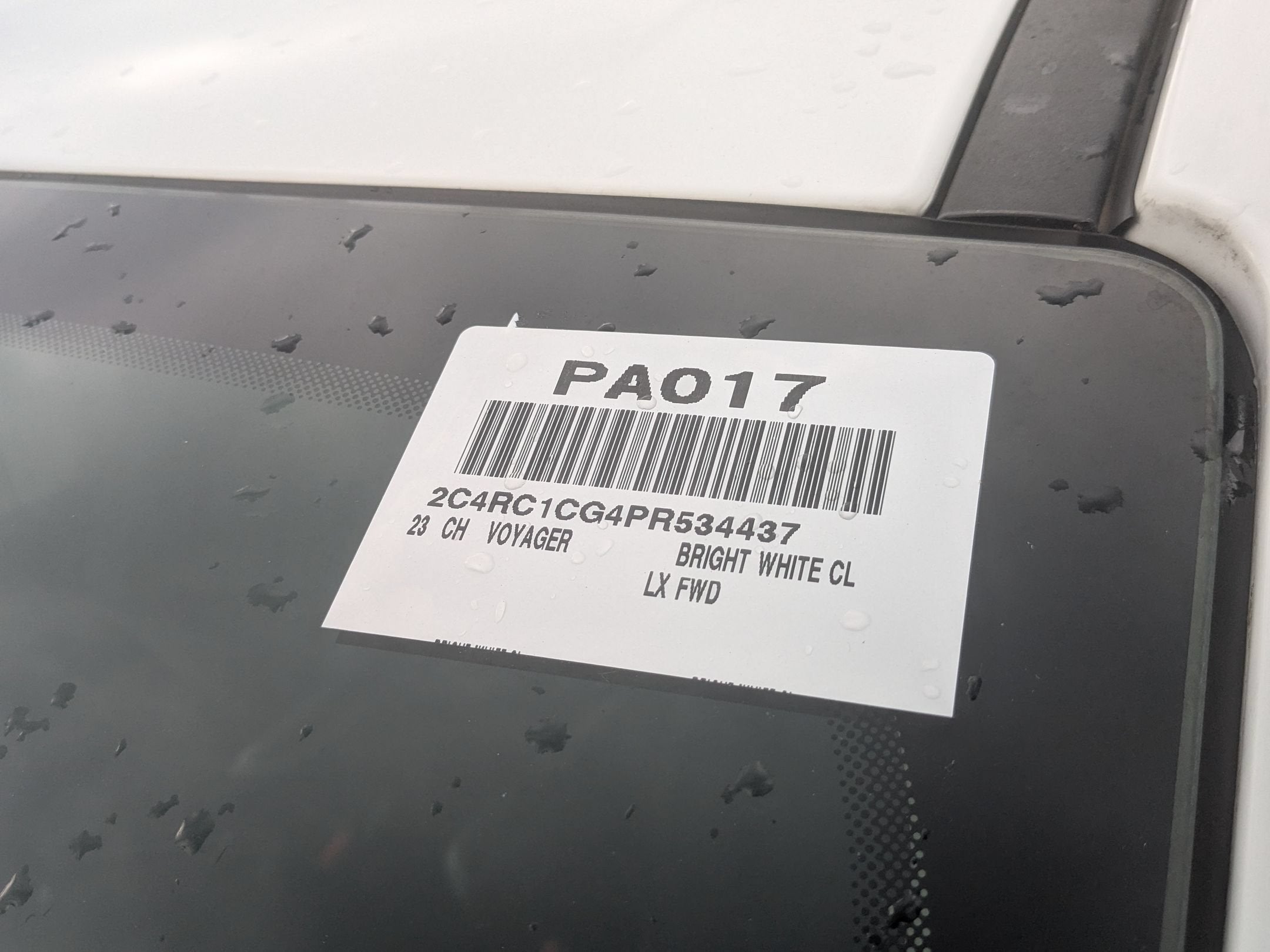 2023 Chrysler Voyager LX